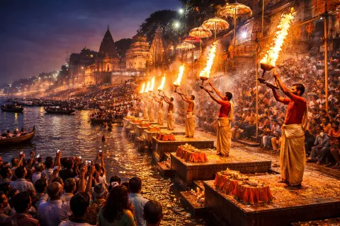 Ganga Aarti, Dashashwamedh Ghat