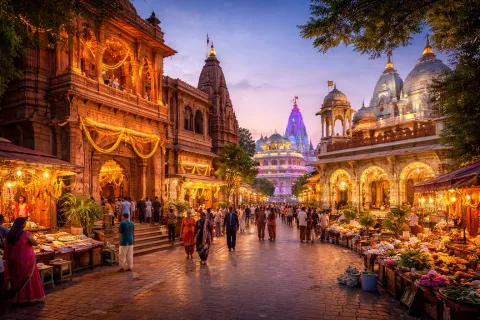 Vrindavan temples